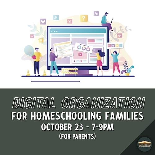 Digital Organization for Homeschooling Families